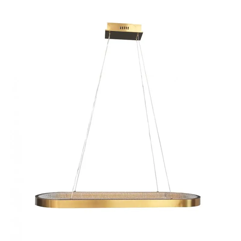 Lámpara de techo Israel dorado 90cm - Lamparas de techo