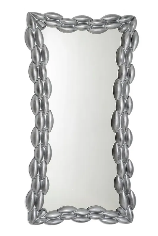 Espejo vestidor ovalos entrelazados plata 170×80 cm - Espejos
