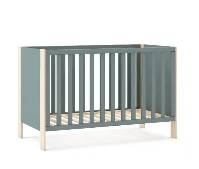 Cuna Esteban pino verde 60x120cm - Camas y canapes