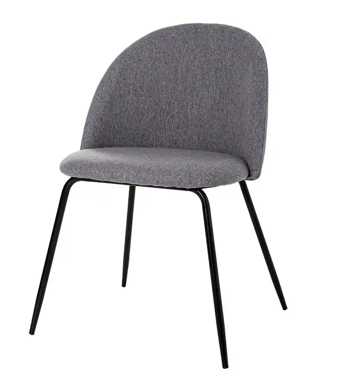 Silla Ursula loneta gris - Sillas