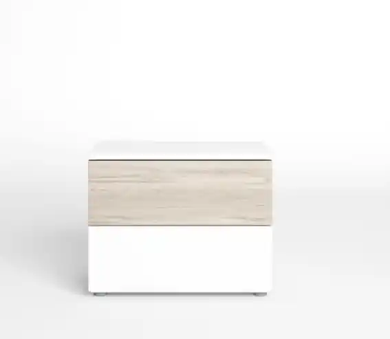 Mesita de noche Belen madera de fresno 55cm - Mesitas de noche