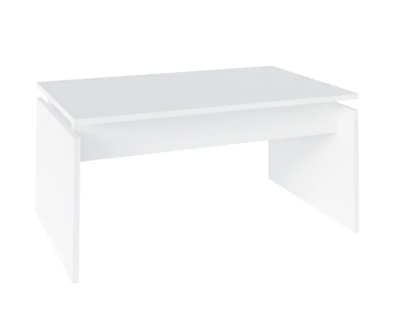Mesa de centro blanco Capri 80×50 - Mesas de centro y auxiliares