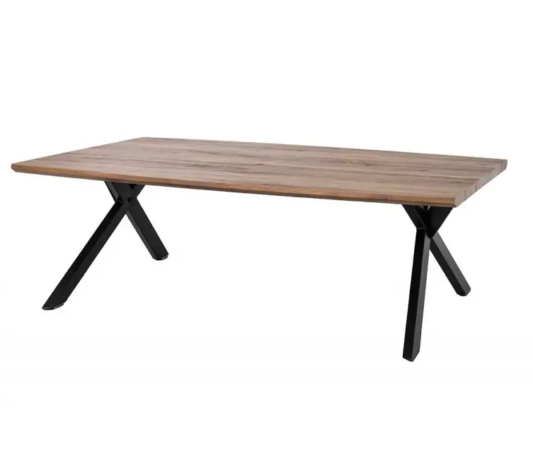 Mesa de sofa nogal patas de árbol 120×20 - Mesas de centro y auxiliares