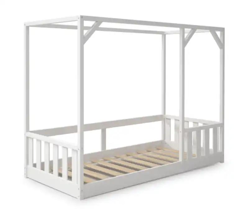 Cama cabaña Marly DM blanco 90x200cm - Camas y canapes
