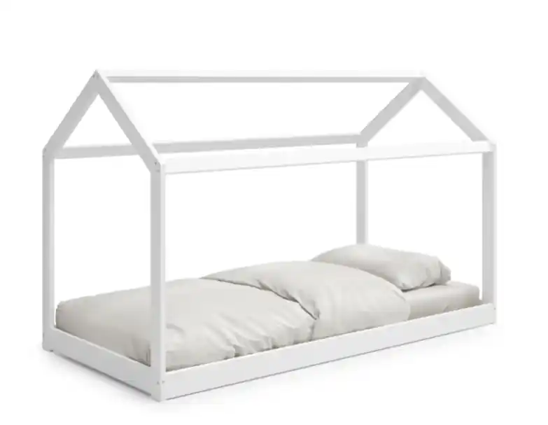 Cama cabaña Panda blanco 90x190cm - Camas y canapes