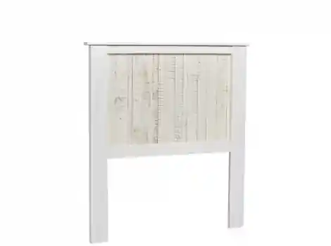 Cabezal Flora madera pino blanco cama de 90 - Cabeceros