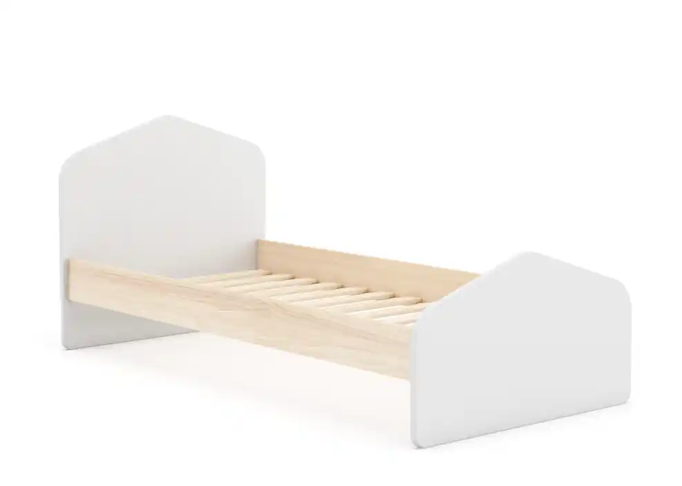 Cama infantil Estefania blanco 90×190 cm - Camas y canapes