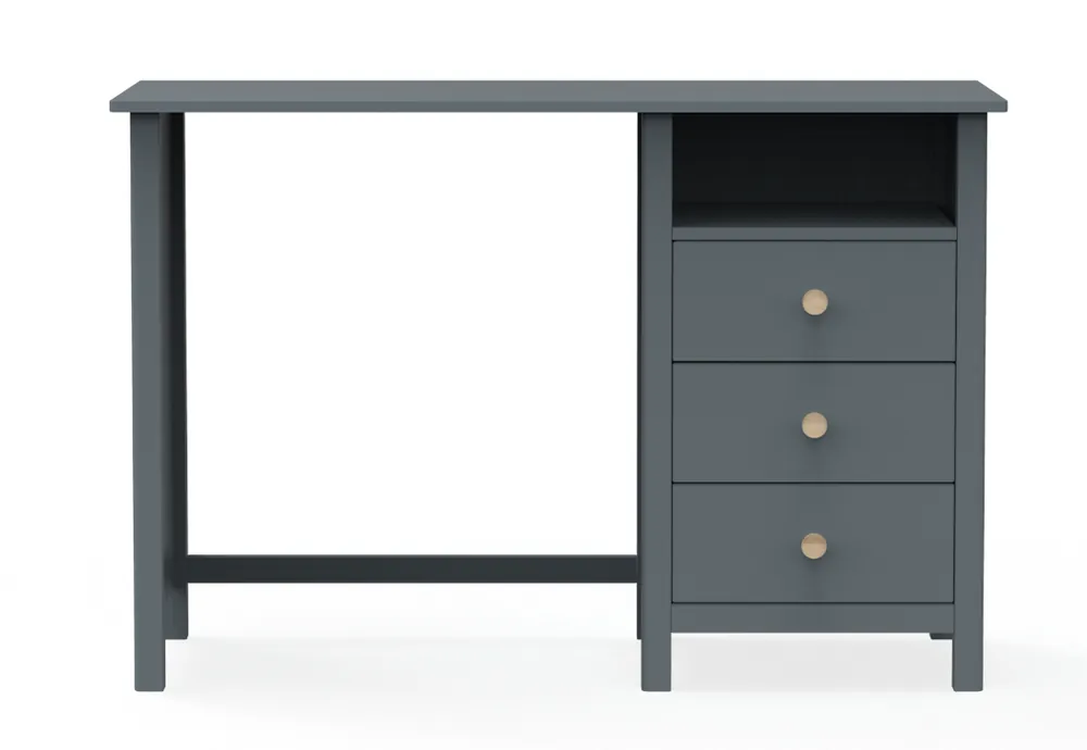 Escritorio Max madera de pino verde 120×54 cm - Escritorios