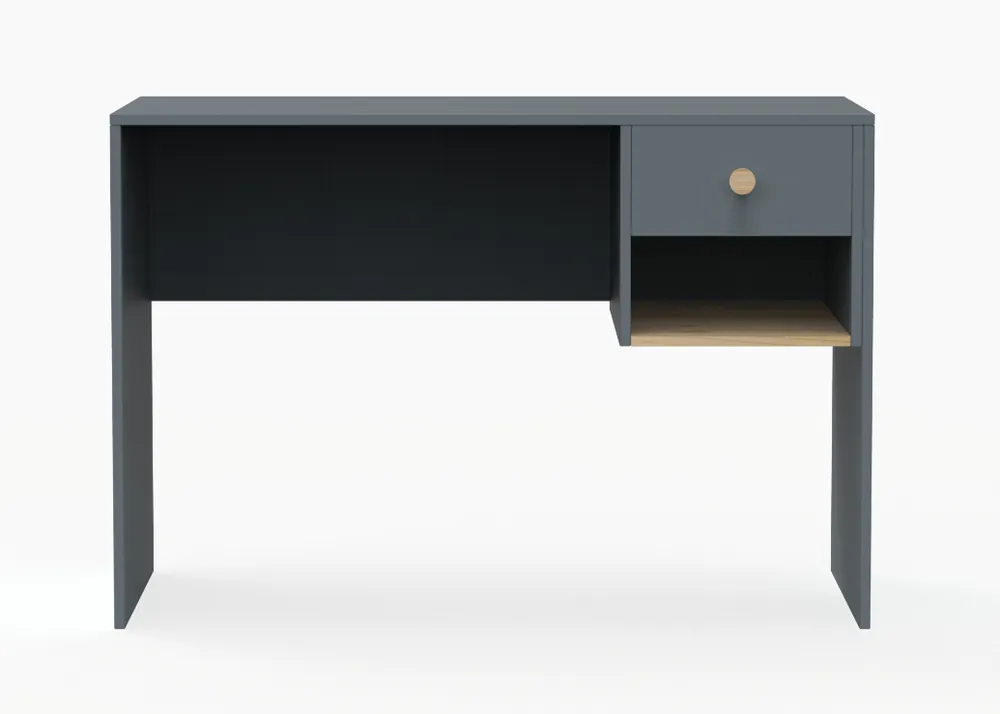 Escritorio Esteban madera de pino verde kaki 110×55 cm - Escritorios