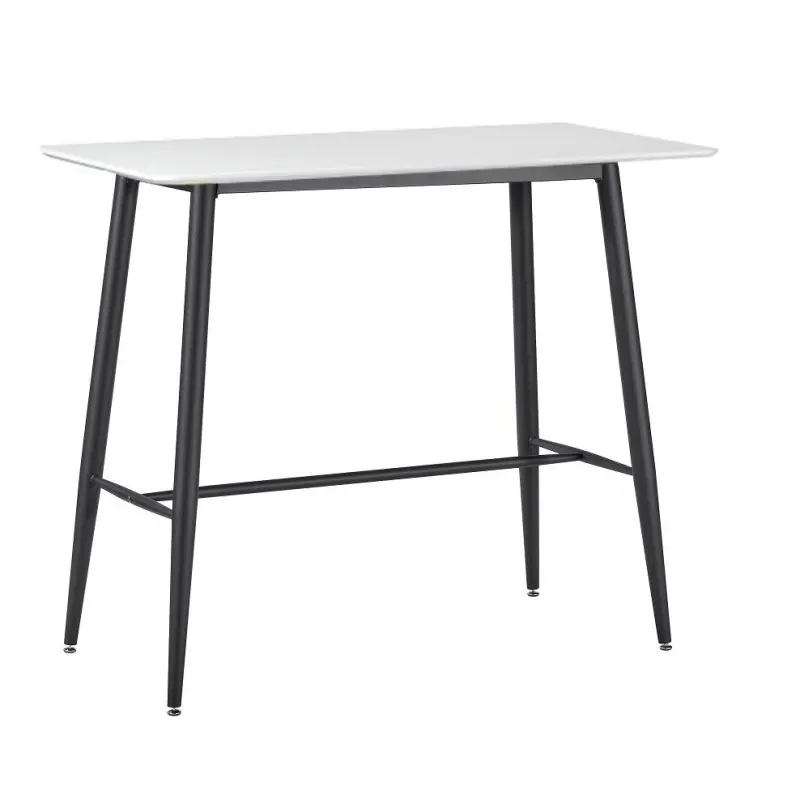 Mesa alta Elis DM blanco 120×60 cm - Mesas hosteleria