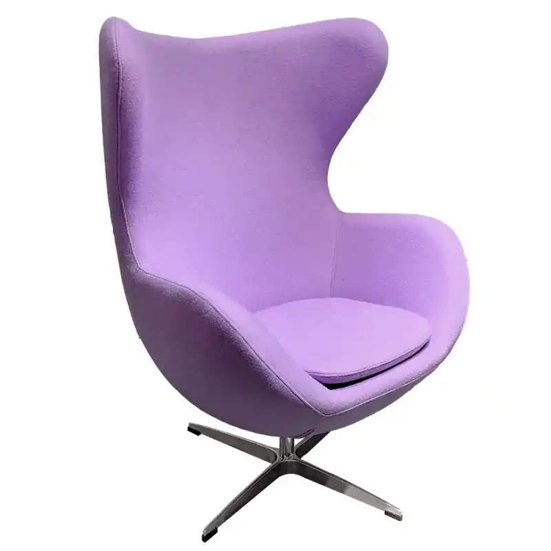 Sillon giratorio Egg tejido cachemira lala - Sillones