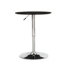 Mesa graduable en altura tapa soft negra 70cm - Mesas hosteleria
