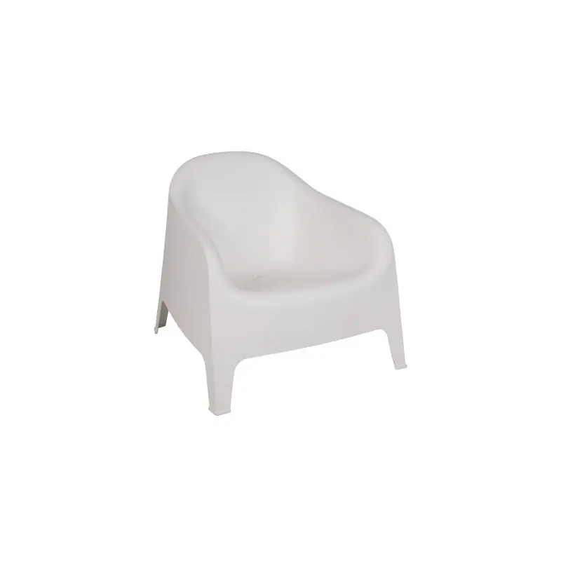 Sillon apilable Funny polipropileno blanco - Sillas hosteleria