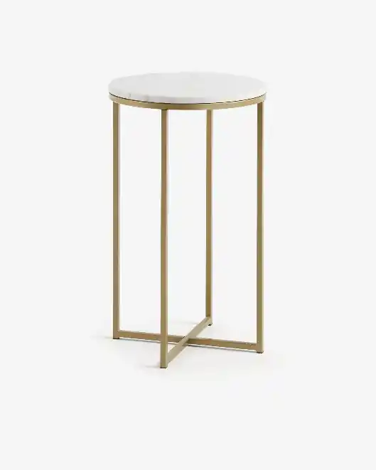Mesa auxiliar Anita de mármol 43 cm - Mesas de centro y auxiliares