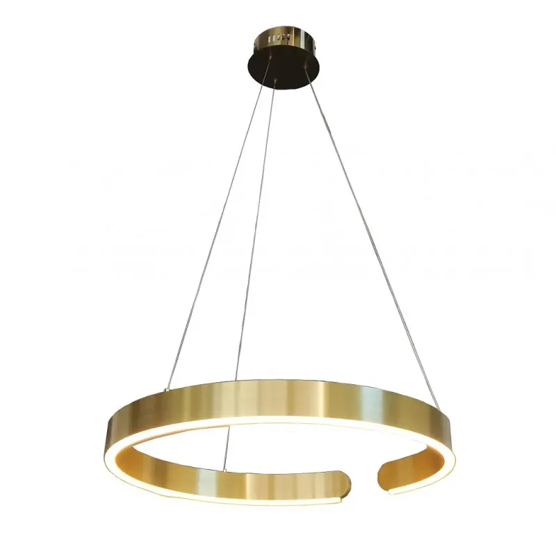 Lámpara de techo aluminio dorado 60cm - Lamparas de techo