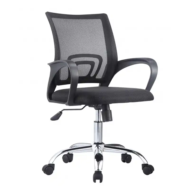 Sillón de oficina Silen basculante negro - Sillas oficina operativas