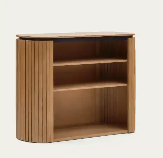 Estanteria London madera maciza de mango 120x90cm - Estanterias