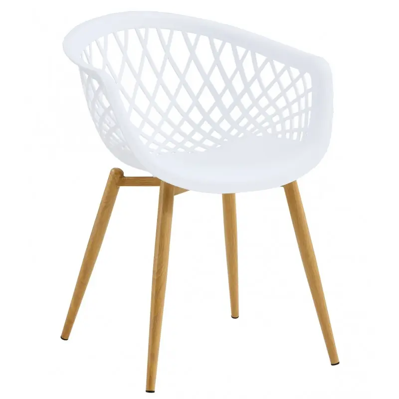 Sillón Joe polipropileno blanco - Sillas hosteleria