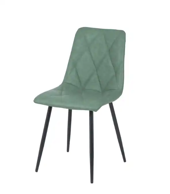 Silla Arhiza polipiel verde - Sillas