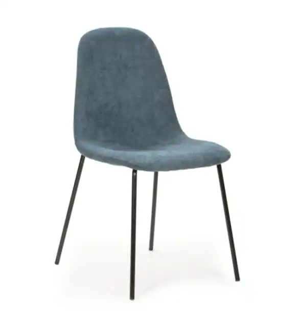 Silla Renne tela azul - Sillas