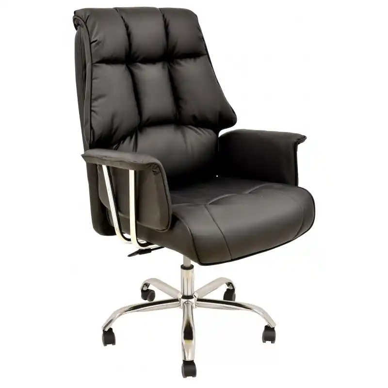 Sillón alto Noa multifunción similpiel negra - Sillones direccion