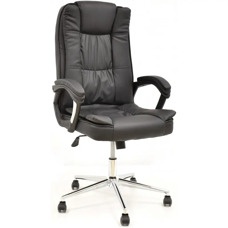 Sillón de oficina alto Dunke basculante similpiel negro - Sillones direccion