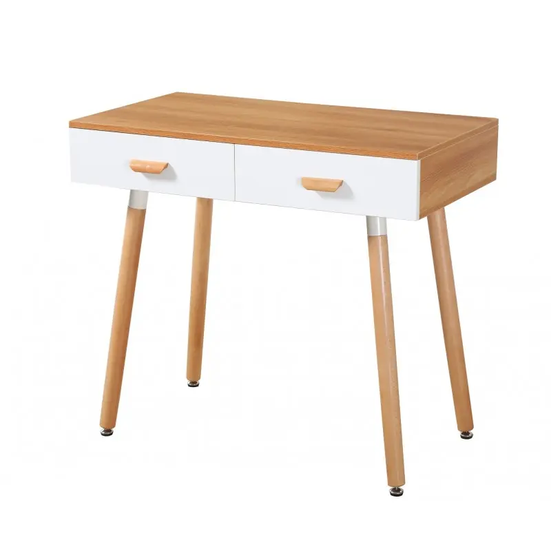 Escritorio Latte con madera bilaminada de color haya - Escritorios