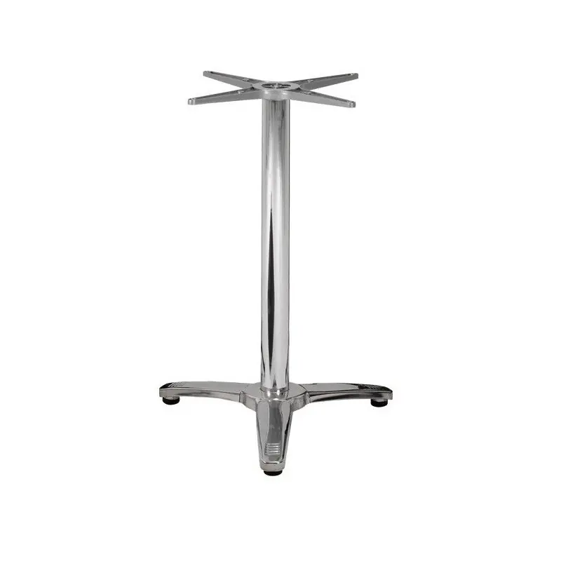 Base de 3 brazos de acero fundido inoxidable 70cm - Pies y bases para mesas