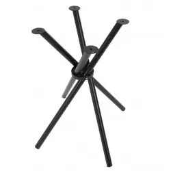 Base metálica negro 75cm - Pies y bases para mesas