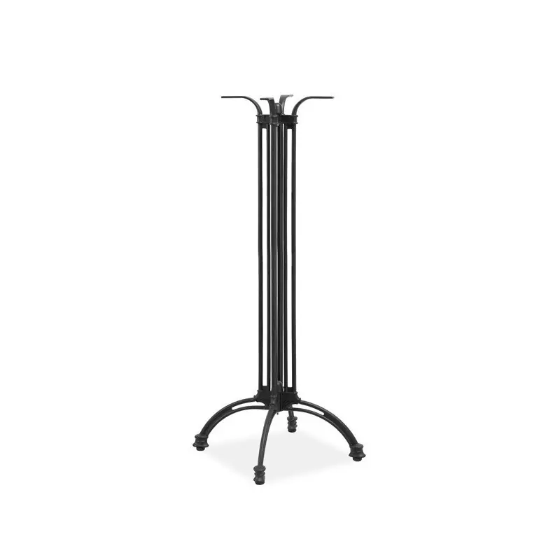 Base de fundición de aluminio de 4 puntas 108cm - Pies y bases para mesas