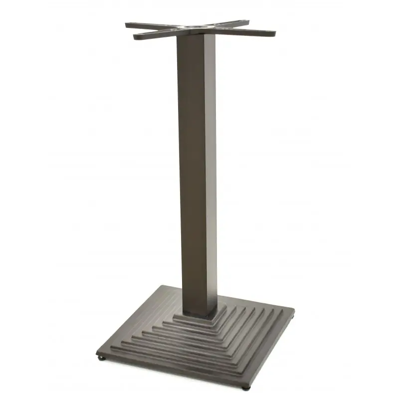 Base de plato de hierro negra 72cm - Pies y bases para mesas