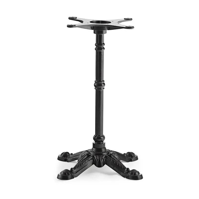 Base de fundición de hierro de 4 puntas 72 cm - Pies y bases para mesas