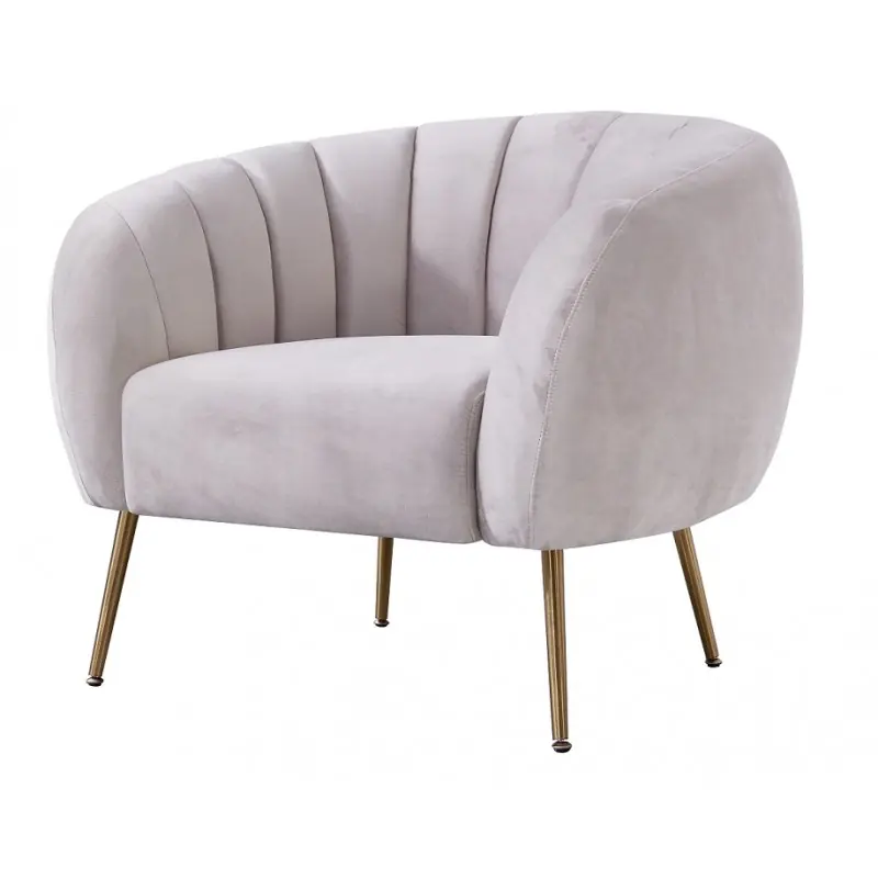 Sillón Zara velvet gris - Sillones butacas divanes