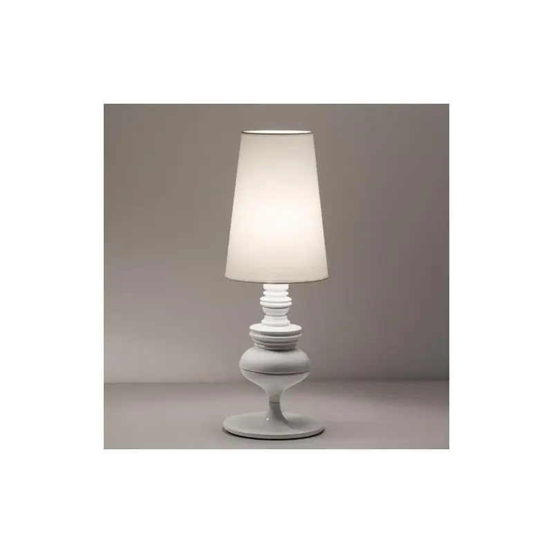 Lampara Josephine blanca 55 cm - Lamparas sobremesa