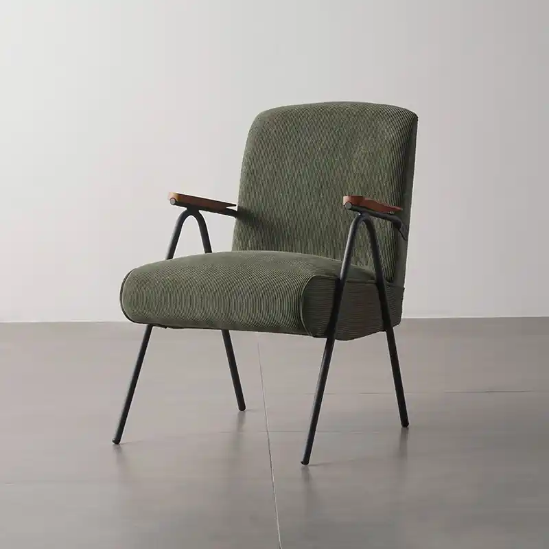 Butaca Moscu tejido corderoy verde - Sillones butacas divanes
