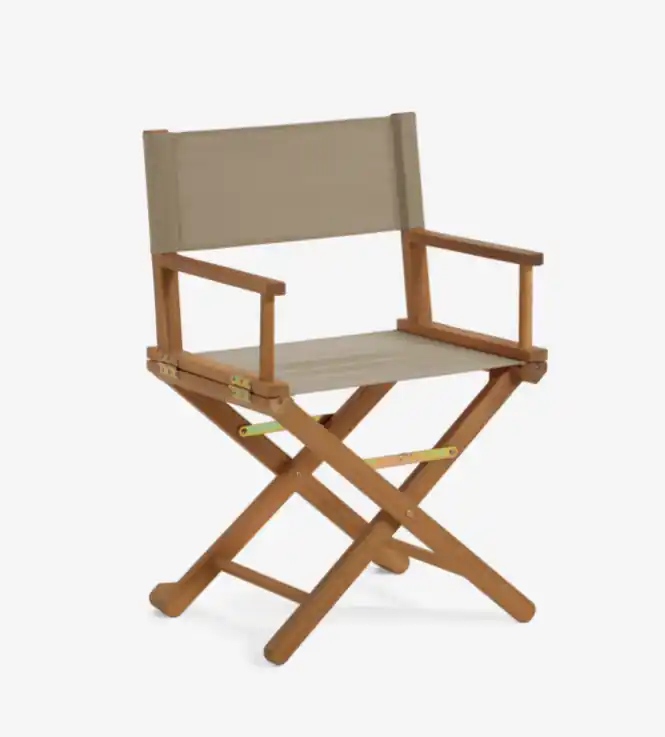 Silla plegable Cuba madera maciza acacia color verde - Sillas madera