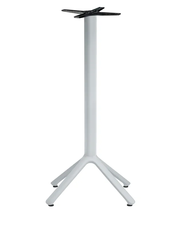 Base alta central plegable aluminio 109cm 5065AV - Pies y bases para mesas