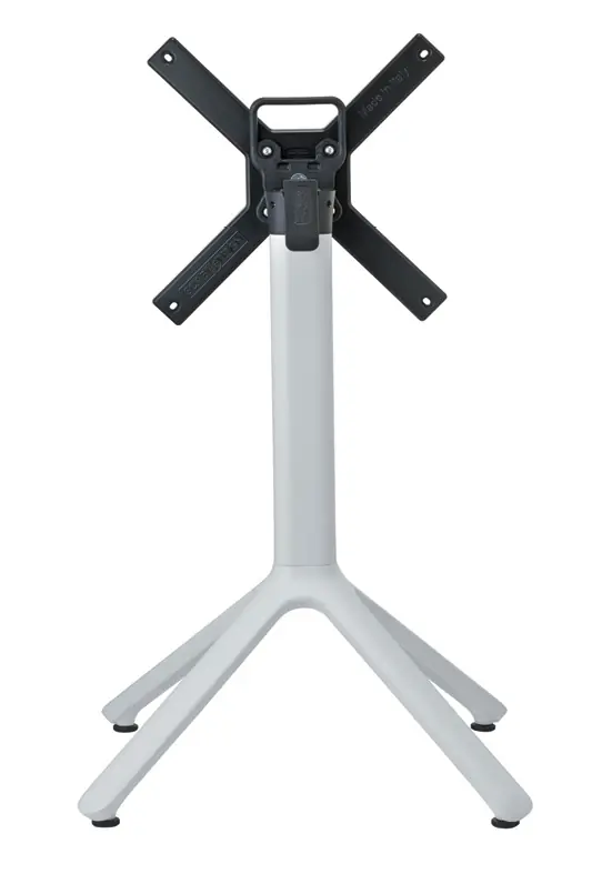 Base central plegable aluminio 73cm 5070AV - Pies y bases para mesas