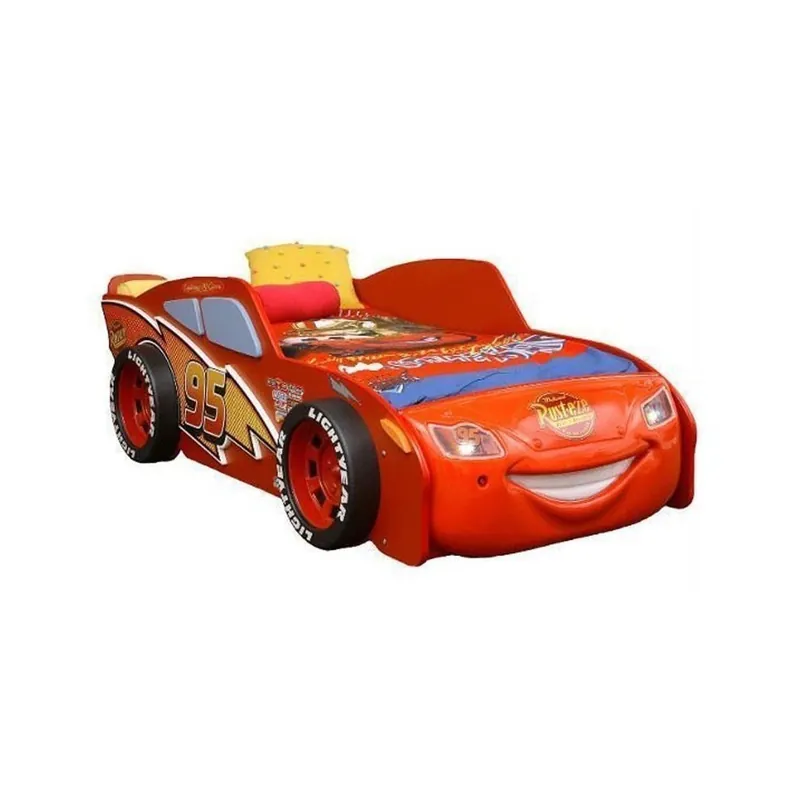 Came Rayo McQueen de MDF de la serie animada Cars - zona de dormir