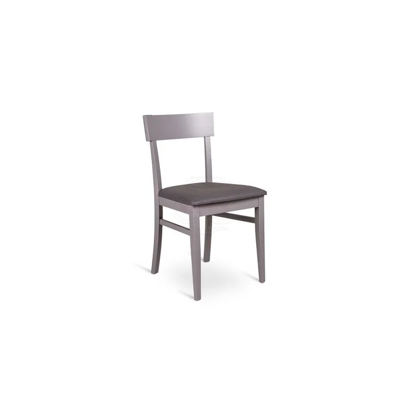 Stones | Silla de madera de Mónaco con asiento acolchado - Sala de estar