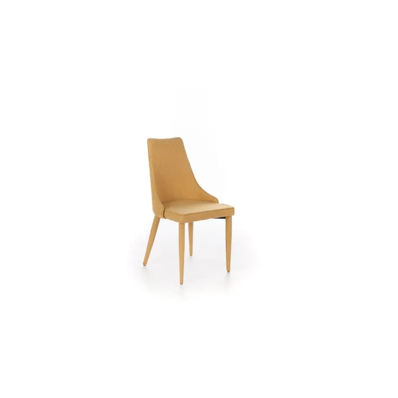 Stones | Silla Myriam tapizada en piel sintética para el salón o la cocina. - Sala de estar