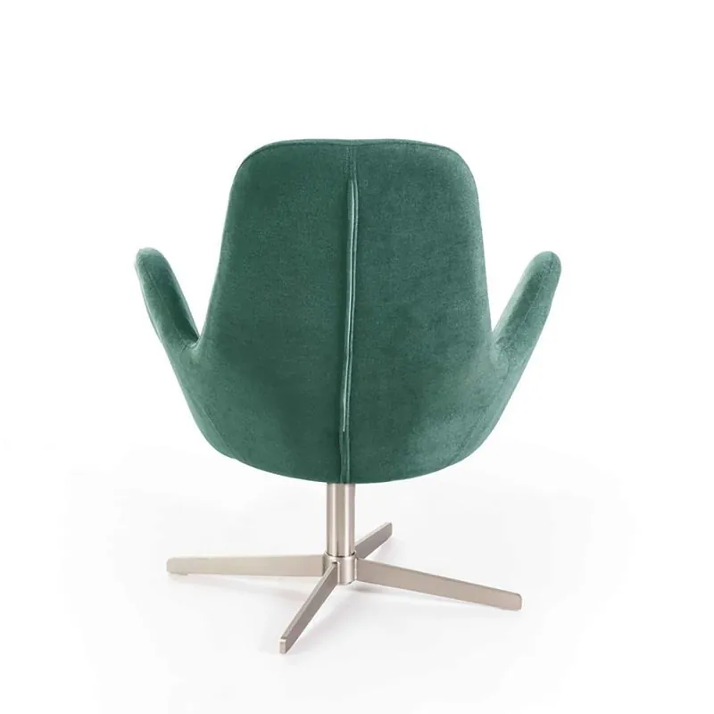 Stones | Sillón Olga con base giratoria, ideal para salones y oficinas. - Sala de estar
