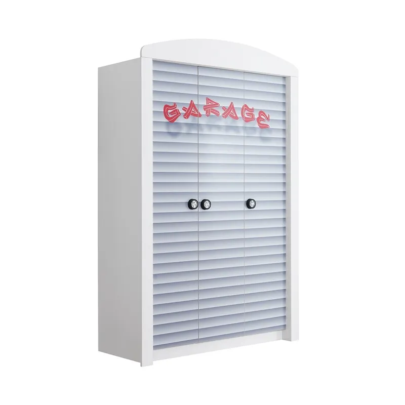 Armario de garaje de 3 puertas para dormitorios infantiles. - zona de dormir