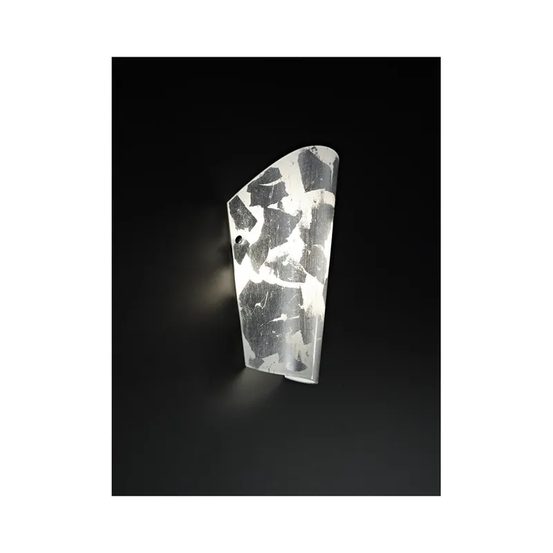 Aplique de pared Bloom con estructura metálica y difusor de cristal | Selene Illuminazione - Iluminacion