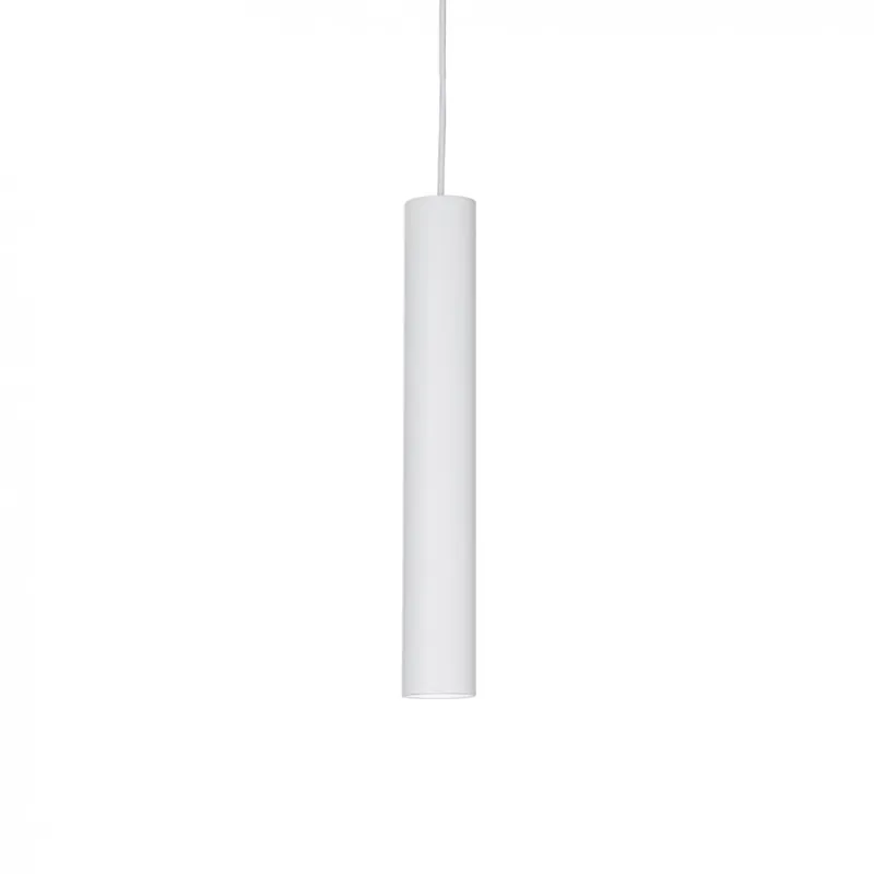 Lámpara colgante Look de metal blanco o negro con lámpara GU 10 de 28 vatios - Iluminacion
