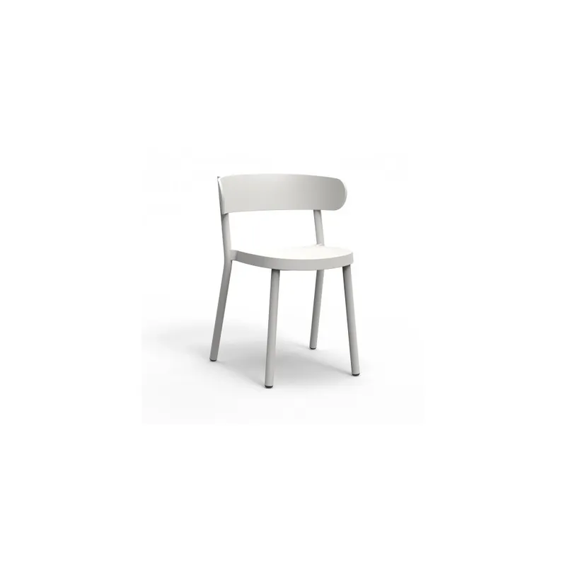 Silla Casino para exterior o interior en polipropileno apilable disponible en varios colores - Mueble de jardin