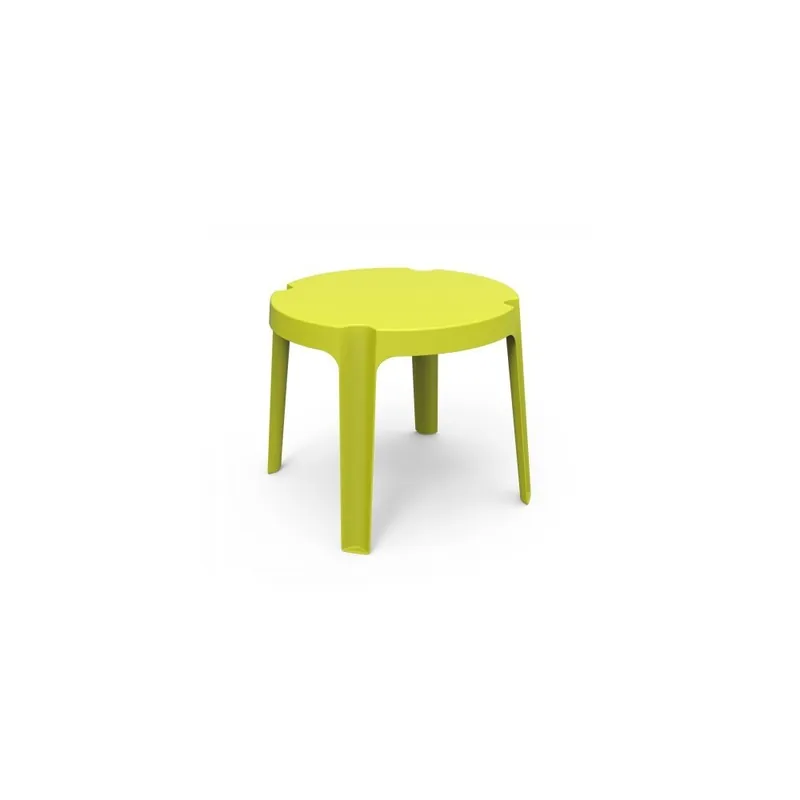 Mesita de exterior apilable Resol Rita en polietileno disponible en varios colores - Mueble de jardin
