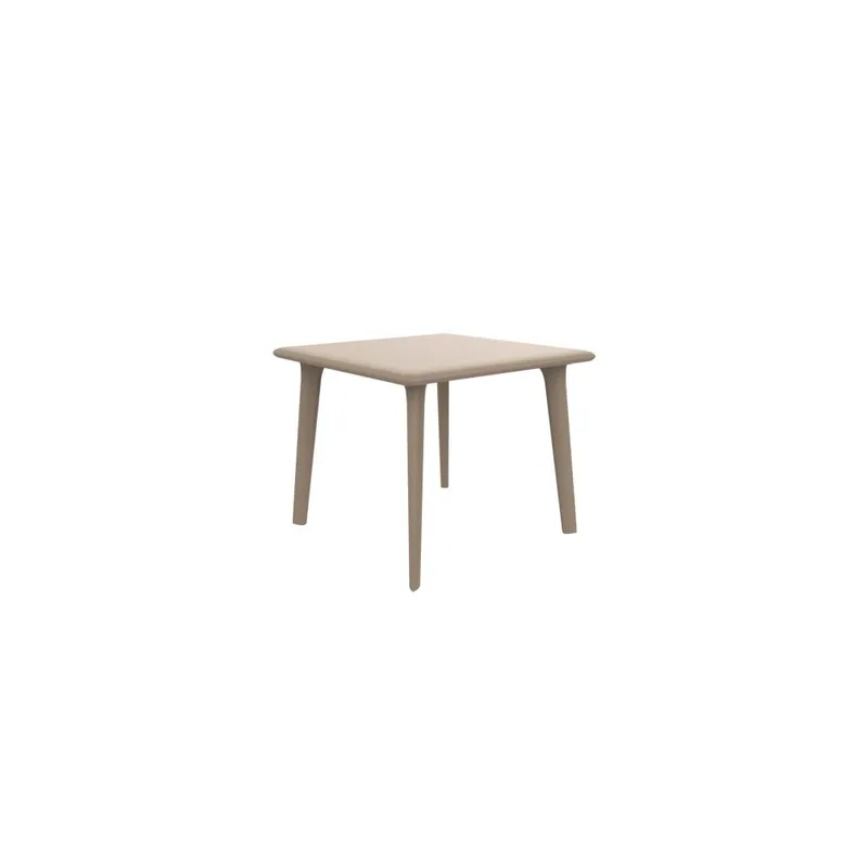 Nueva mesa de exterior Dessa con estructura de acero y tapa de polipropileno disponible en 2 medidas - Mueble de jardin