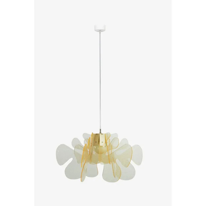Lámpara de suspensión Aralia en metacrilato disponible en dos acabados y dos medidas - Iluminacion