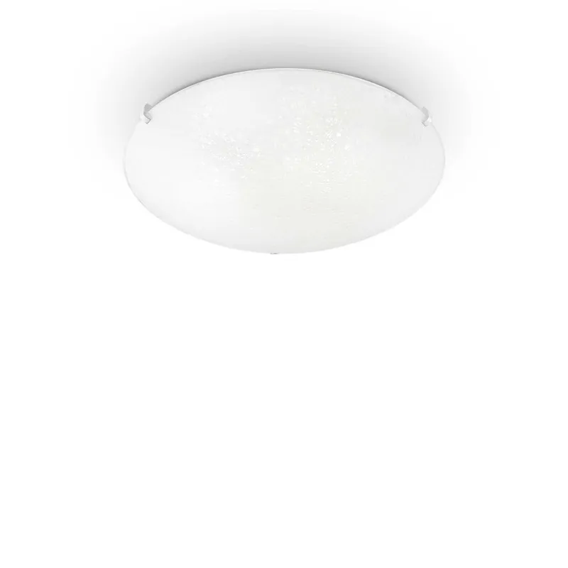 Lámpara de techo Ideal Lux Lana con cristal serigrafiado de diseño moderno - Iluminacion